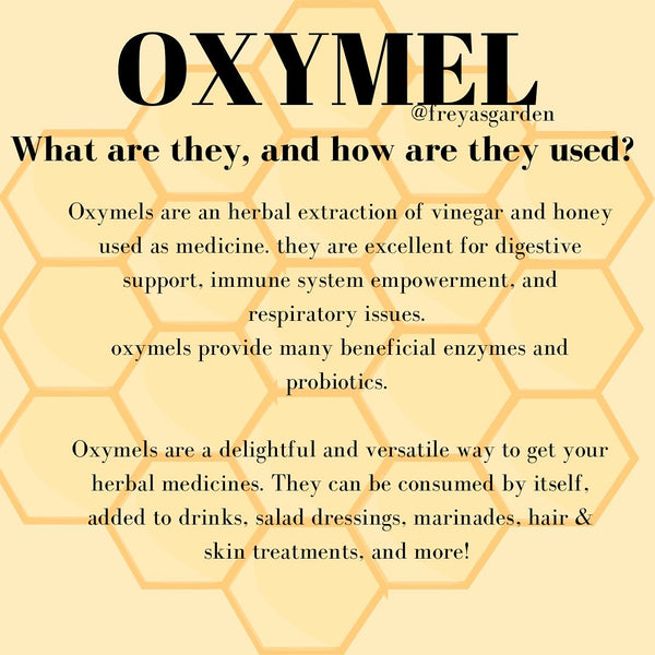 Oxymel- Yarrow & Motherwort
